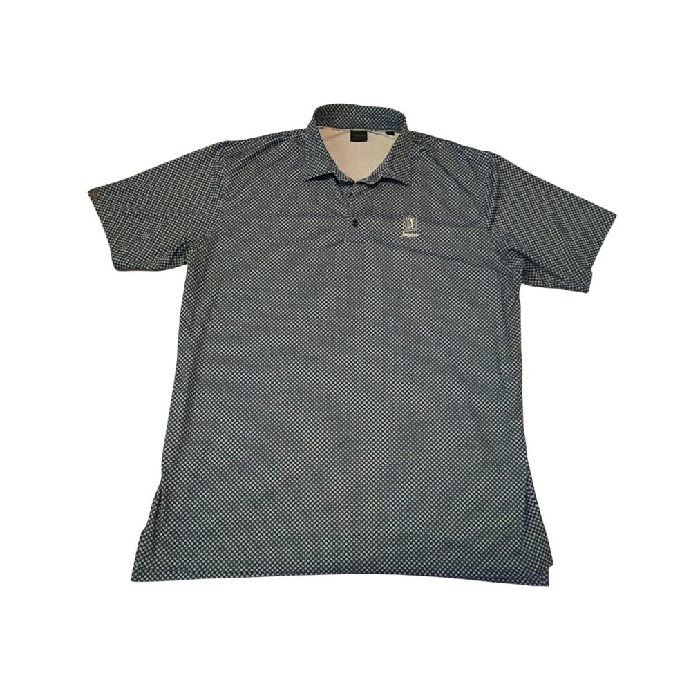 Dunning Golf TPC Sawgrass Performance Polo – Men’s XL Navy Teal